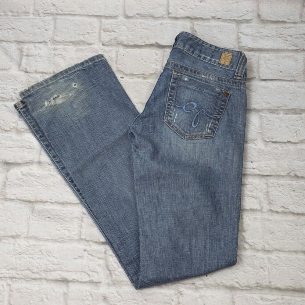 Guess Jeans Women's Daredevil Bootcut Light Wash